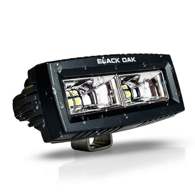 Marine Spreader Light Scene Beam for Deck, Cockpit, Bow - IP69K Rating Wide Marine Led  40W 120 Degree Throw and 3,120 Raw Lumens (4-Inch, Black).