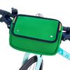 allydrew Waterproof Bike Bag, Handlebar Cycling Storage Pouch for Tools and Accessories, Green view 1