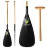 Z&J SPORT Outrigger Canoe Paddle Steering Paddle, Hybrid OC Paddle for Steering Outrigger Canoe, Waka AMA, vaa (Hybrid,46") view 1