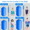 CZGBRO Air Roller Gymnastics Barrel Inflatable Tumbling Roller Air Mat Octagon Mat with Electric Pump for Backhandspring Training Cheerleading Home Use(Blue, 3.3ftx31.5inch) view 4