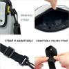 allydrew Waterproof Bike Bag, Handlebar Cycling Storage Pouch for Tools and Accessories, Gray/Yellow view 4