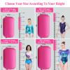 CZGBRO Air Roller Gymnastics Barrel Inflatable Tumbling Roller Air Mat Octagon Mat with Electric Pump for Backhandspring Training Cheerleading Home Use(Pink, 3.3ftx23.6inch) view 4