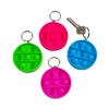 Fun Express Mini Round Lotsa Pops Popping Toy Keychains - 12 Pieces view 1
