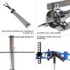 Perogen Recurve Bow Stand Stainless Steel Archery Bow Holder for Longbow Takedown Bow view 4
