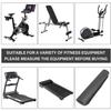 Exercise Equipment Mats For Floor,Treadmill Mat,Foldable Treadmill Mat,Walking Pad Mat For Carpet,Exercise Bike Mat,Under Elliptical Mat, Rowing Machine Mat,Mat For Tread Mill view 4