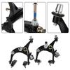 Bike Brakes Calipers Road Bike C Shape Brake Aluminum Bicycle Brake Lever Brake Housing and Cable Brakes V Type Replacement Set view 3