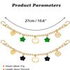 Bag Charm Handbag Chains Decoration for Women, Sparkling Pendant Accessories for Purse Designer Shoulder Bag (A) view 2