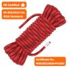 AOLEBA 10.5 mm Static Climbing Rope 10M(32ft) 20M(64ft) 30M(96ft) 50M(160ft) 70M(230ft) Outdoor Rock Climbing Ropes, Escape Rope Ice Climbing Equipment Fire Rescue Parachute Rope view 2
