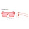 willochra Diamond Design Big Frame Oversized Sunglasses Women Luxury Large Flat Top Sun Glasses Bling Trendy Rhinestone Square Shades (Orange) view 3