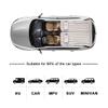 Byomostor 3 in 1 Car Air Mattress, SUV Mattress for Back Seat Cargo Area Car Mattress with Electric Air Pump-2 Support Fillers & 2 Pillows Fits SUV|MPV|Sedan|Minivan for Road Trip Camping Grey view 3