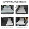 Byomostor 3 in 1 Car Air Mattress, SUV Mattress for Back Seat Cargo Area Car Mattress with Electric Air Pump-2 Support Fillers & 2 Pillows Fits SUV|MPV|Sedan|Minivan for Road Trip Camping Grey view 4