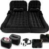Byomostor 3 in 1 SUV Air Matterss | Car Mattress with Electric Air Pump-2 Support Fillers & 2 Pillows Fits SUV|MPV|Minivan for Road Trip Camping Black view 1