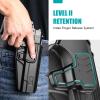 1911 Holster, OWB Belt Clip&Molle Holster Fit 1911 Colt-Elite Force -Kimber-Springfield-RIA-S&W-Ruger-Taurus-Rock Island and Most 1911 5'' No Rail Handguns, Index Finger Release System/Adjustable Cant view 3