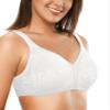 ZeroBound Women's Minimizer Bra Comfort Cushion Strap Wirefree Full Coverage Large Bust Non-Padded Bras view 2