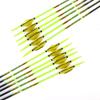 Spine 1000 Arrow for 15 Lb Recurve Bow 25 Inch Arrow Target Practice Arrow Hunting Arrow Carbon Arrows Adult Youth Archery Indoor Outdoor Shooting Bullet Tip 12pc view 1