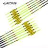 Spine 1000 Arrow for 15 Lb Recurve Bow 25 Inch Arrow Target Practice Arrow Hunting Arrow Carbon Arrows Adult Youth Archery Indoor Outdoor Shooting Bullet Tip 12pc view 2