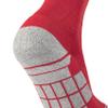 CWVLC Kids Toddler Soccer Socks 3 Pairs, Baseball Football Sport, Softball Team Athletic Socks, Knee High Long Tube Cotton Arch Ankle Compression Socks, Red, X-Small view 2