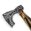 Custom Handmade Carbon Steel Viking Tomahawk Hatchet Bearded Axe view 3