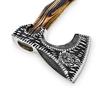 Custom Handmade Carbon Steel Viking Tomahawk Hatchet Bearded Axe view 4