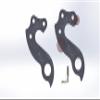 Pilo D393 Derailleur Hanger for Merida view 2