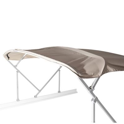 Pontoon Bimini Top and Boot Only, Canopy Top and Boot Only 8' x 10' x 1.25 (Beige)
