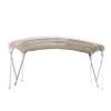 Pontoon Bimini Top 8' x 10' x 1.25 Kit (Beige) view 1