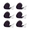 2 Ft x 1 in Reusable Tie Down Strap Adjustable Cam Buckle Lashing Straps for Bike Kayak Luggage Roof Rails Ladder 6 Pcs view 1