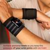 VICTORY Professional Wrist Wrap Band, Wrist Strap for Gym and Fitness (Grey) view 4
