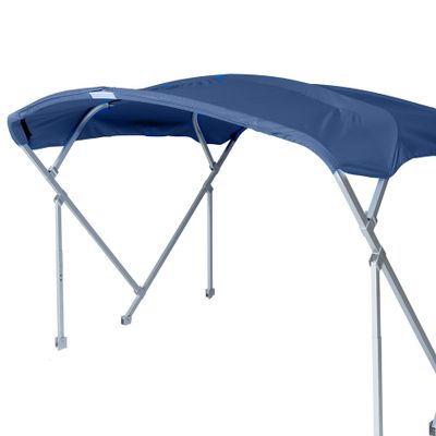 Pontoon Bimini Top and Boot Only, Canopy Top and Boot Only, 8' x 10' x 1.25" (Navy)