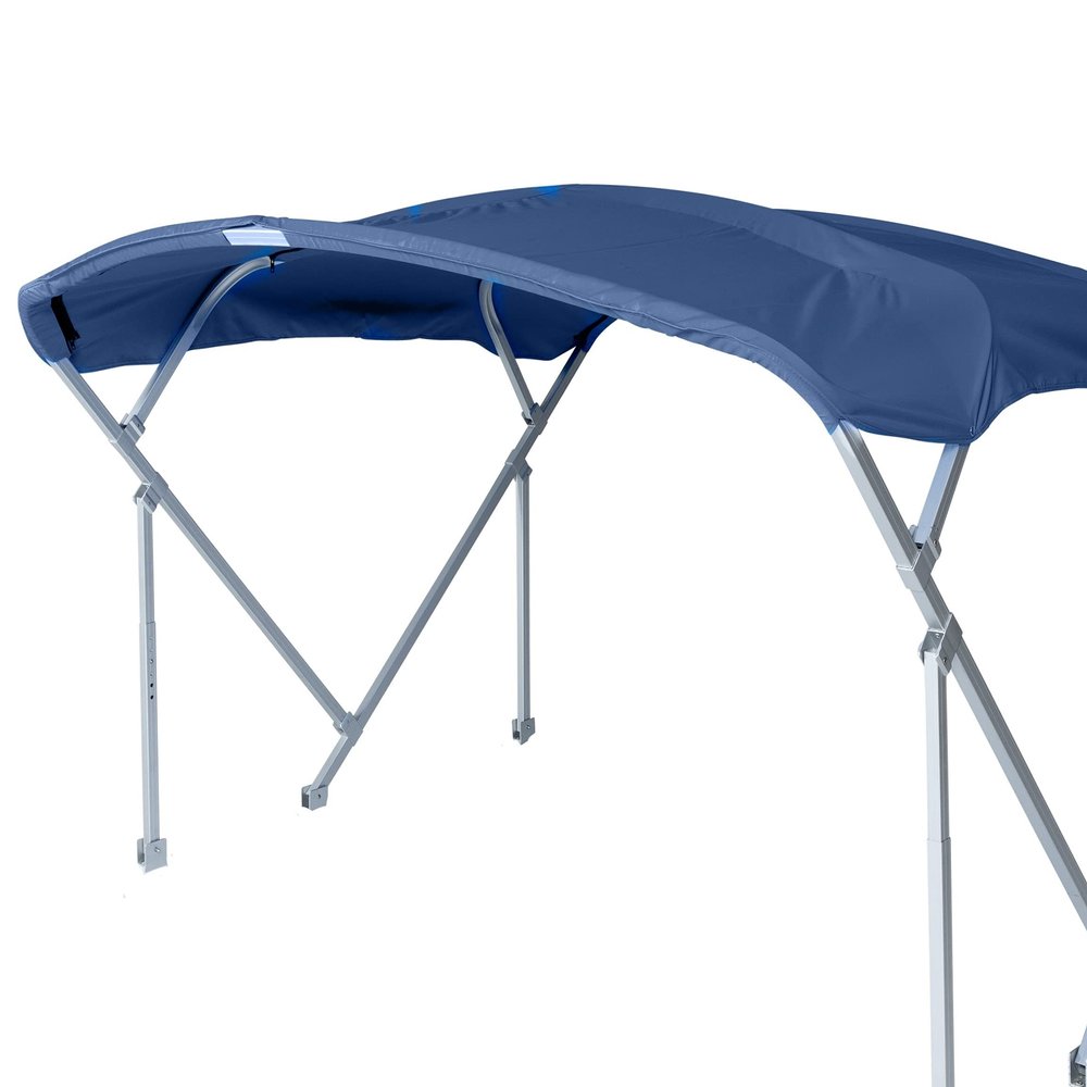 Pontoon Bimini Top and Boot Only, Canopy Top and Boot Only, 8' x 10' x 1.25" (Navy)