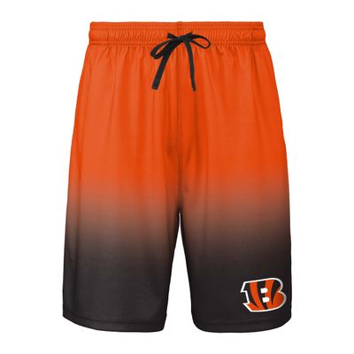FOCO Men's NFL Game Ready Gradient Training Short, Cincinnati Bengals, Medium