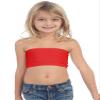Kurve Girls Bandeau Tube Bra - Strapless Bandeau Bra,UV Protective Fabric UPF50+, Red, Age (9-14) view 1