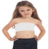 Kurve Girls Bandeau Tube Bra - Strapless Bandeau Bra,UV Protective Fabric UPF50+, White, Age (4-8) view 4