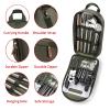 Portable 27 Piece Camping Cookware Kit - Stainless Steel Grilling Utensils for Travel, Picnics, RVs, BBQs, Parties and More view 2
