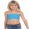 Kurve Girls Bandeau Tube Bra - Strapless Bandeau Bra,UV Protective Fabric UPF50+, Turquoise, Age (4-8) view 1