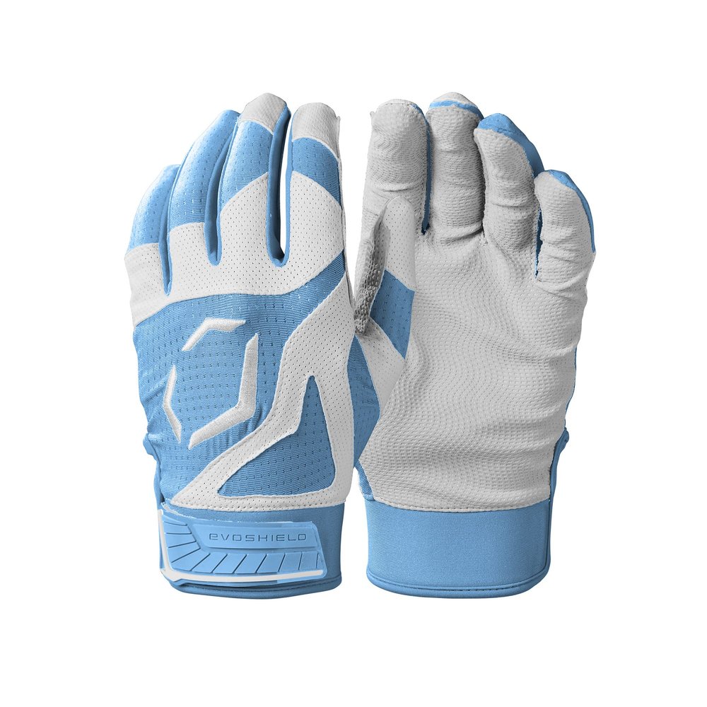 EvoShield SRZ-1 Youth Batting Gloves - Victory Blue, Youth Medium