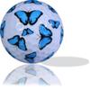 Blue Butterfly Golf Balls  12-Pack Unique Printed Balls for Women  Unique Gifts for Her  Cute, Collectible & Playable Ladies Golf Accessories view 3