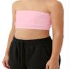 Kurve Girls Bandeau Tube Bra - Strapless Bandeau Bra,UV Protective Fabric UPF50+, Pink, Age (9-14) view 1