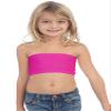 Kurve Girls Bandeau Tube Bra - Strapless Bandeau Bra,UV Protective Fabric UPF50+, Neon Fuschia, Age (9-14) view 1