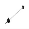 Ader Regular 72 X1" Threaded Bar for Olympic Bench, power rack w/Weight Plate 100 Lbs Set view 1