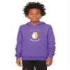 Daxton California Republic Youth Unisex Pullover Hoodie Mid-Weight Fleece Sweatshirt, Purple, Medium view 2