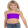 Kurve Girls Bandeau Tube Bra - Strapless Bandeau Bra,UV Protective Fabric UPF50+, Neon Purple, Age (9-14) view 1