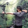 SAS Feud X 30-70 Lbs 19-31" Draw Length Compound Bow Pro Package for Hunting Field Target (Black) view 3