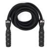 Rx Smart Gear Drag Jump Rope w/Non Slip Ergonomic Handles - Weighted Polypropylene Rope for Fitness & Exercise, Cardio Workout | Speed Jumping Rope for Men & Women WOD (Black, Large) view 1