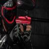 HK Army SABR Semi-Auto Paintball Marker - Dust Red view 4