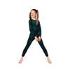 Rocky Thermal Underwear Kids Girls Thermal Underwear Set Long Johns kid Thermals Kid Base Layer kids thermals top bottom set, Green Plaid, X-Large, Standard-185 GSM, THERMALS SET view 1