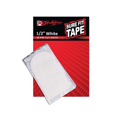 KR Strikeforce Sure Fit Tape White Pack of 30-1/2 Inch