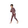 Rocky Thermal Underwear Kids, Boys Thermal Underwear Set Long Johns Thermals Kids Base Layer kid thermals top bottom set Boys Winter Clothes Shirt & Pants, Ski/Extreme Cold (White Plaid, Medium)