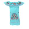 Leos Imports Traditional Girls Mexican Jocie Dress Hand Embroidered, Sleeveless Ruffle Fiesta Dress for Girls, Made in Mexico - (Mint, Size 1) view 3