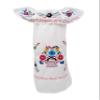 Leos Imports Traditional Girls Mexican Jocie Dress Hand Embroidered, Sleeveless Ruffle Fiesta Dress for Girls, Made in Mexico - (White, Size 2) view 4